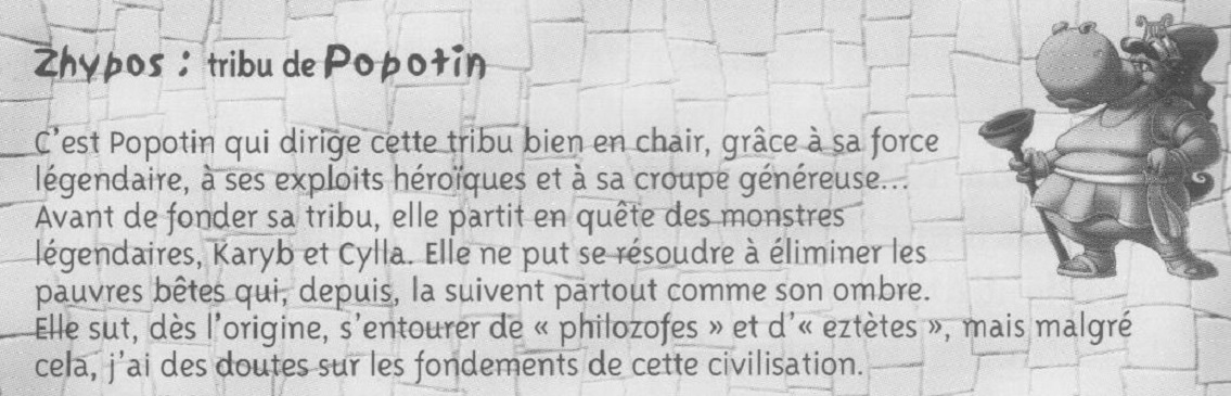 Zhypos: tribu de Popotin